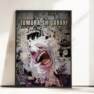 Tomura Shigaraki Poster Rise of Destruction BNHA Villain Art Print All Sizes - No Frame