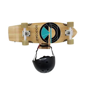 Bamboo Skate & Snowboard Wall Rack