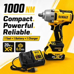 DeWalt DCF900 20V Max XR Brushless Impact Wrench - High Torque, 1/2" Anvil, Lithium Battery, Professional Grade