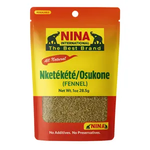 Nkétékété/Osukone (Fennel Seeds, Mbegu za Haradali tamu), Natural, Spice