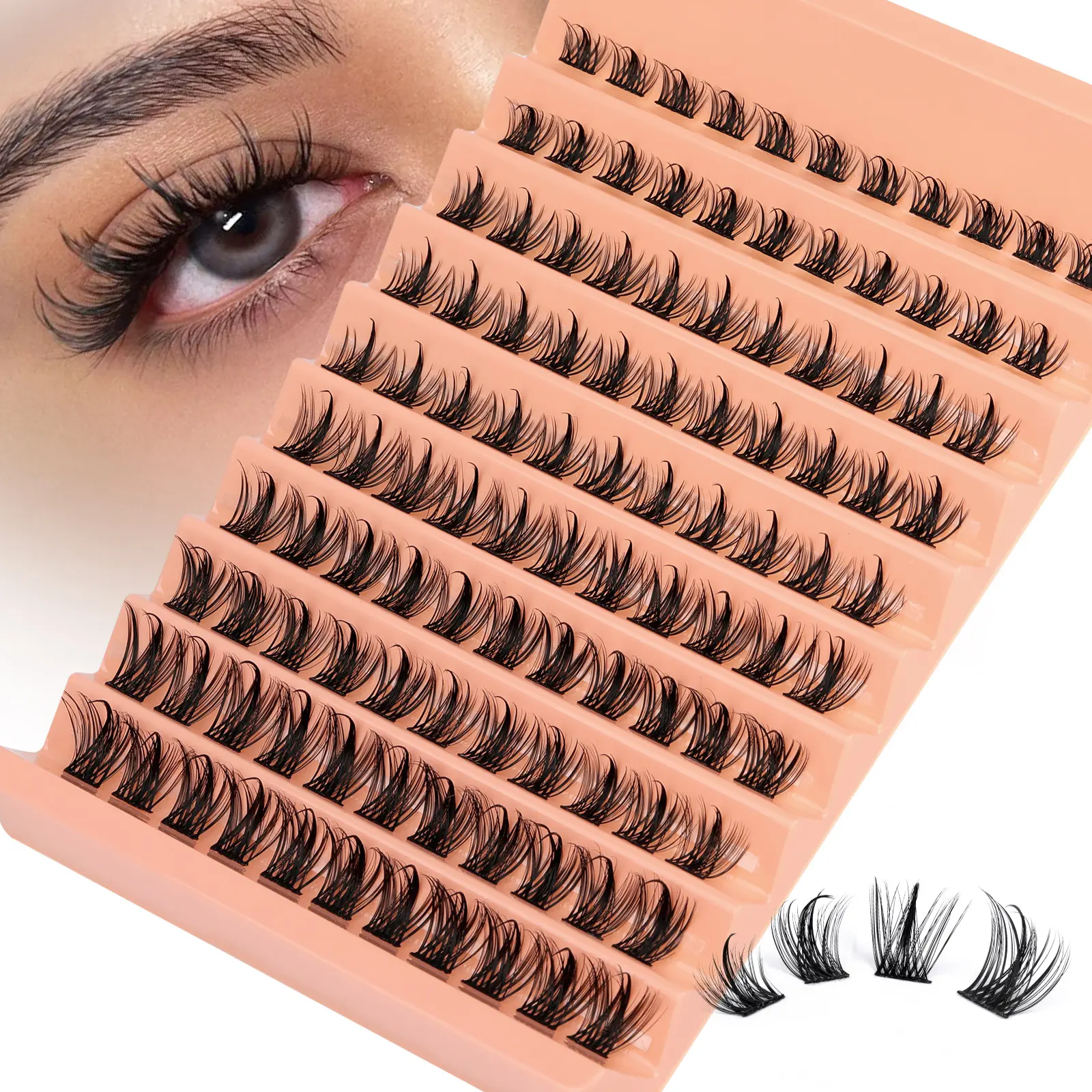 Yawamica Manga Lash Clusters