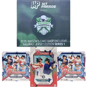 (PYT)Break#651---Four (4) sealed Topps and Hit Parade baseball card boxes-(See description/pictures for more details). Sports Trading Cards.