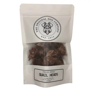 Freeze-Dried Quail Heads