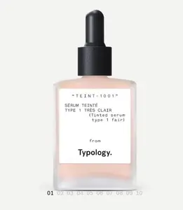 Typology Paris TEINTÉ-1001 - Tinted Serum with Vitamin C, Squalane & Aloe Vera Moisture Skincare