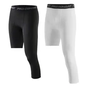 Basketball One-Leg Compression Tights | Youth & Men | Knee Support Performance Gear