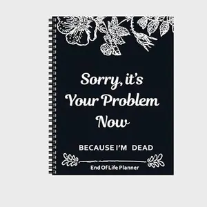 End of Life Planner: Organizer Notebook & Death Binder Kit for Managing Personal Affairs, Important Documents & Final Wishes