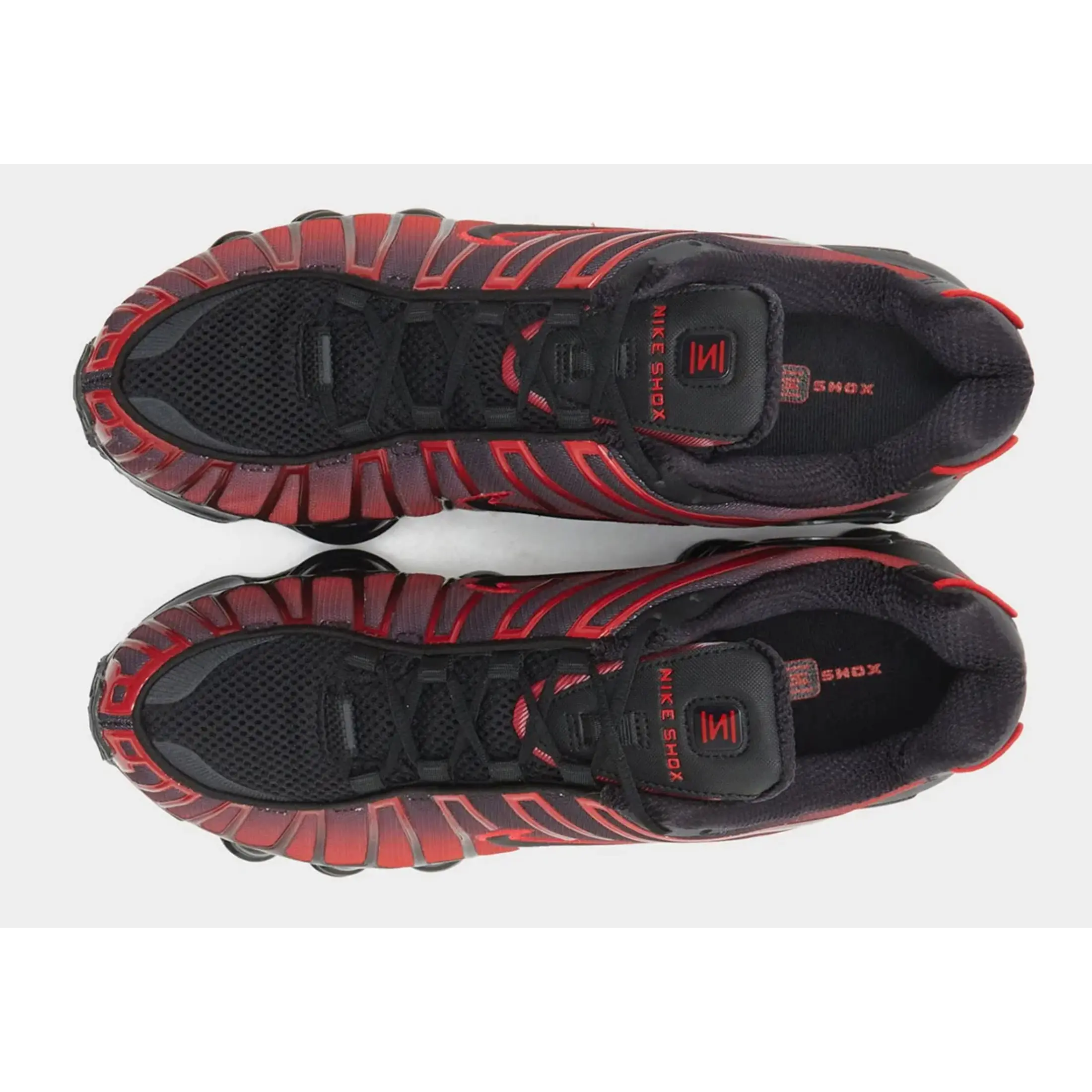 Nike Shox TL Black University Red Gradient IF6202-001 Men display picture 2