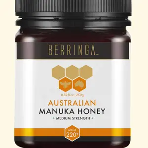 Berringa 100% Pure Australian Manuka Honey MGO 220 - 250 g