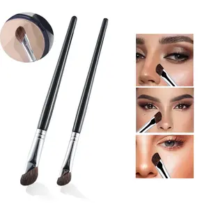 3D Contour Nose Shadow Brush - Angled Eyeliner Wand, Portable travel,Highlighter Makeup Brush,Beginner Professional Makeup Tools