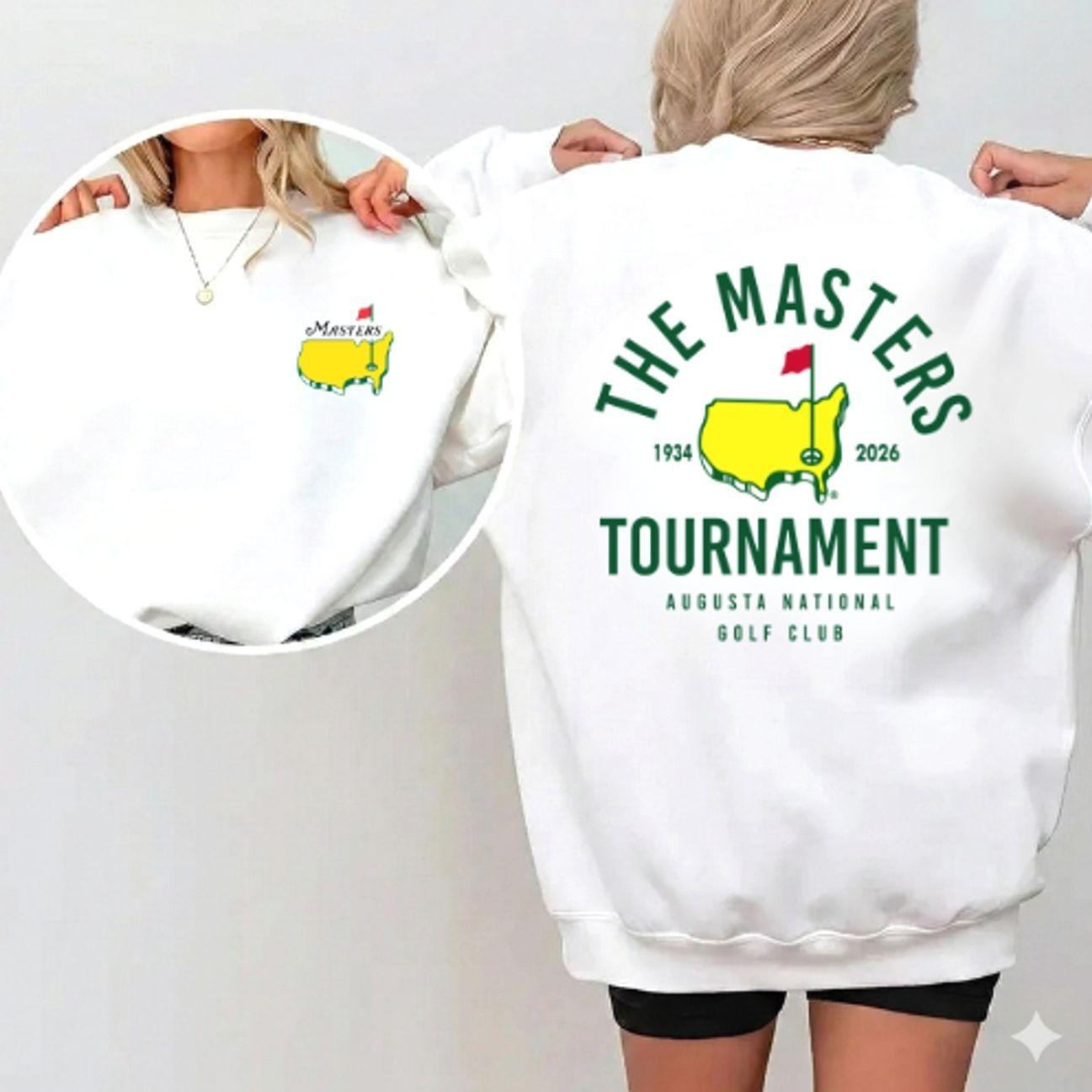 The Masters 2026 Golf Graphic Sweatshirt, Unisex Cotton Pullover for Men and Women RIZIY