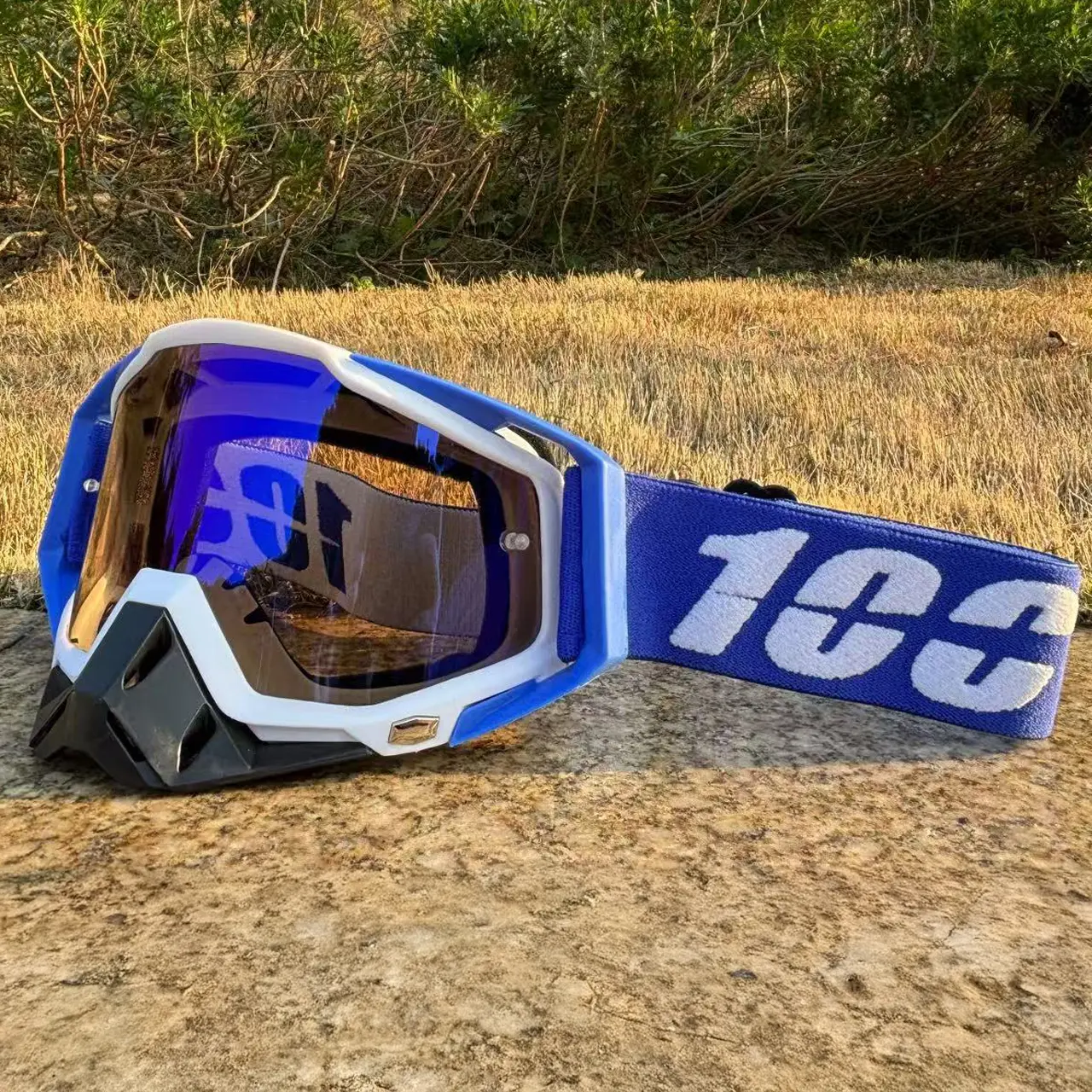 100 Motorcycle Glasses Goggles Motocross Goggles Helmet MX Moto Dirt Bike ATV Ski Outdoor Sports Glass Scooter Googles Mask