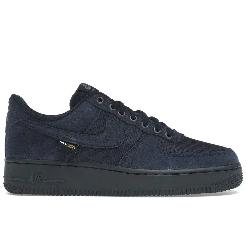 Nike Men's Air Force 1 Low '07 Cordura Dark Obsidian, from StockX