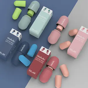 Capsule Earplugs Soundproof Sleep Dormitory Noise Reduction Anti-Noise Lipstick Earplugs Anti-Snoring Magic Tool