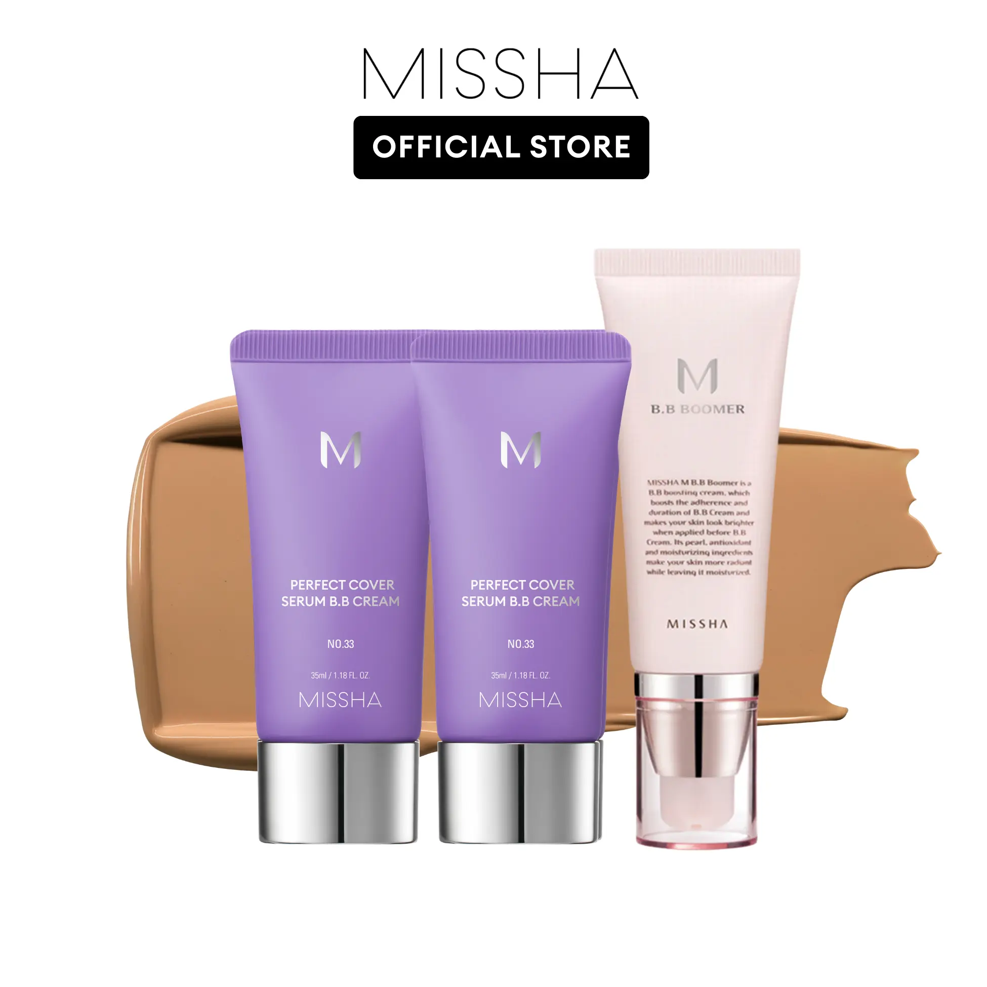 #33 Tan [2pcs] + BB Boomer