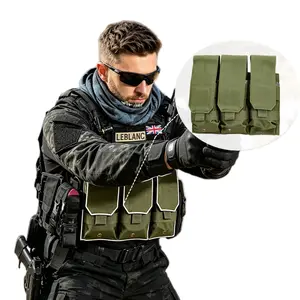 Universal Triple Rifle Mag Pouch, Tactical Magazine Holder
