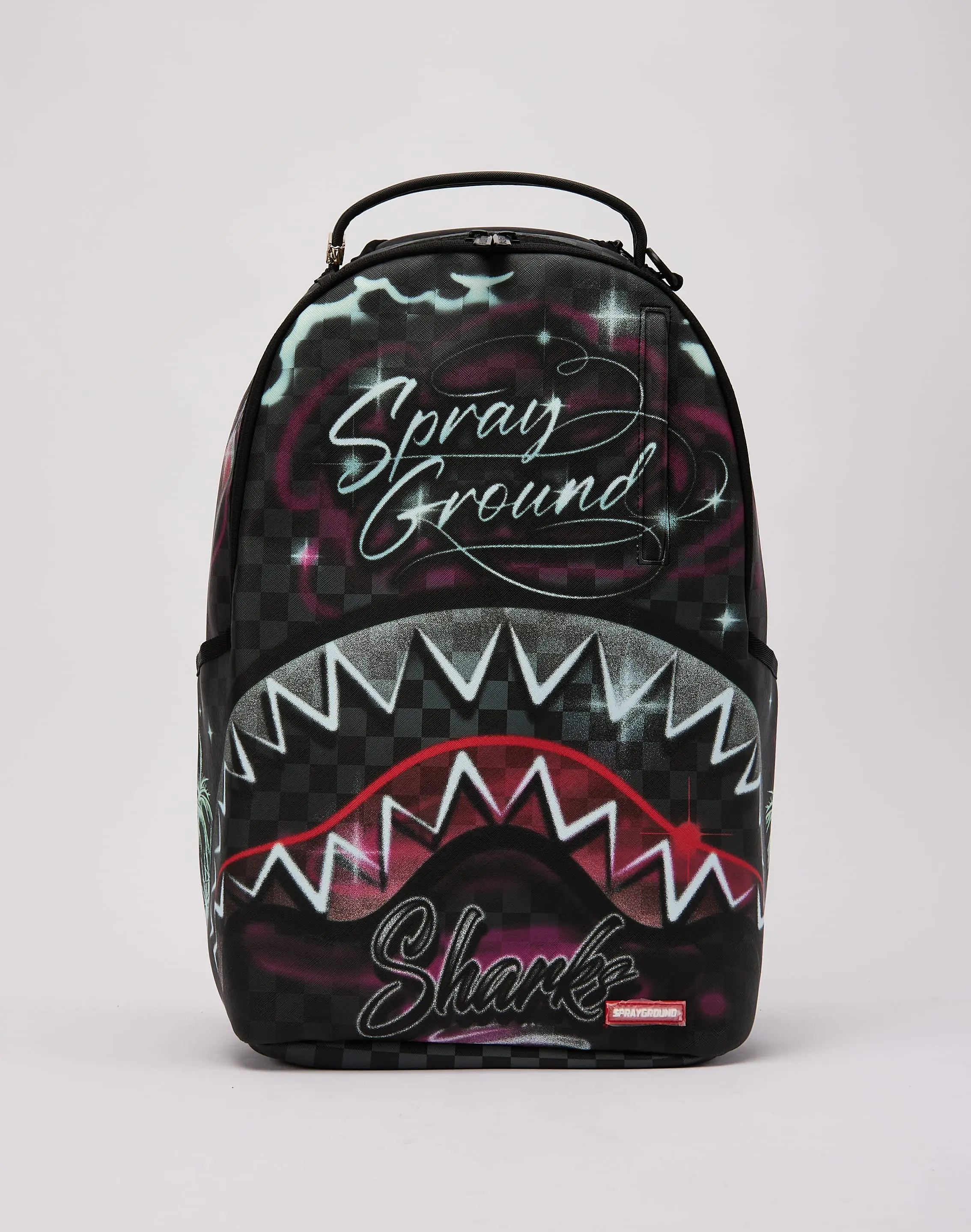 Mens Sprayground Airbrushed Shark Backpack Mens Sprayground Airbrushed Shark Backpack