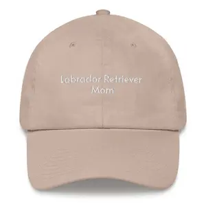 Labrador Retriever Mom Embroidered Hat