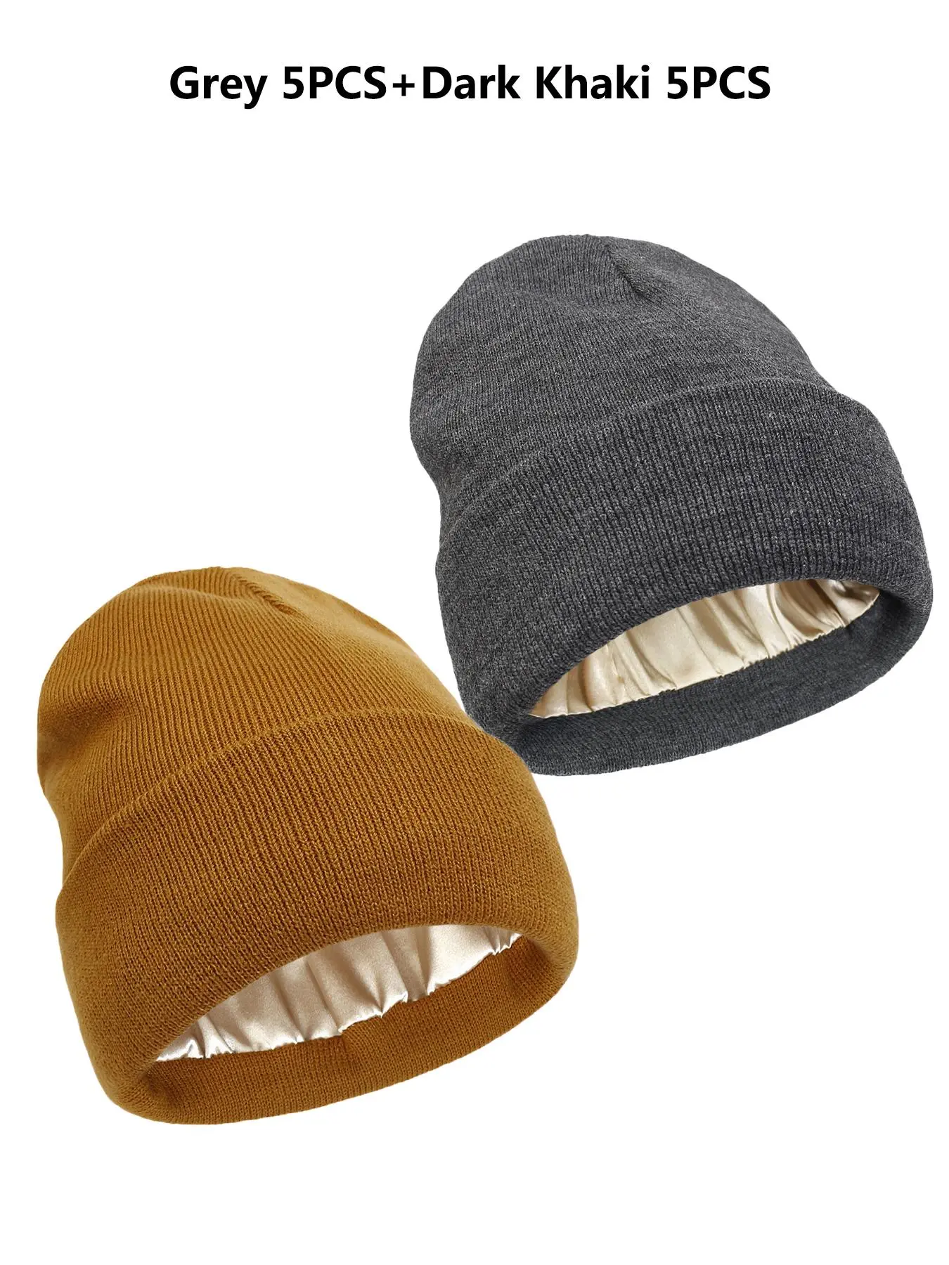 Gray*5 pcs+Khaki*5 pcs