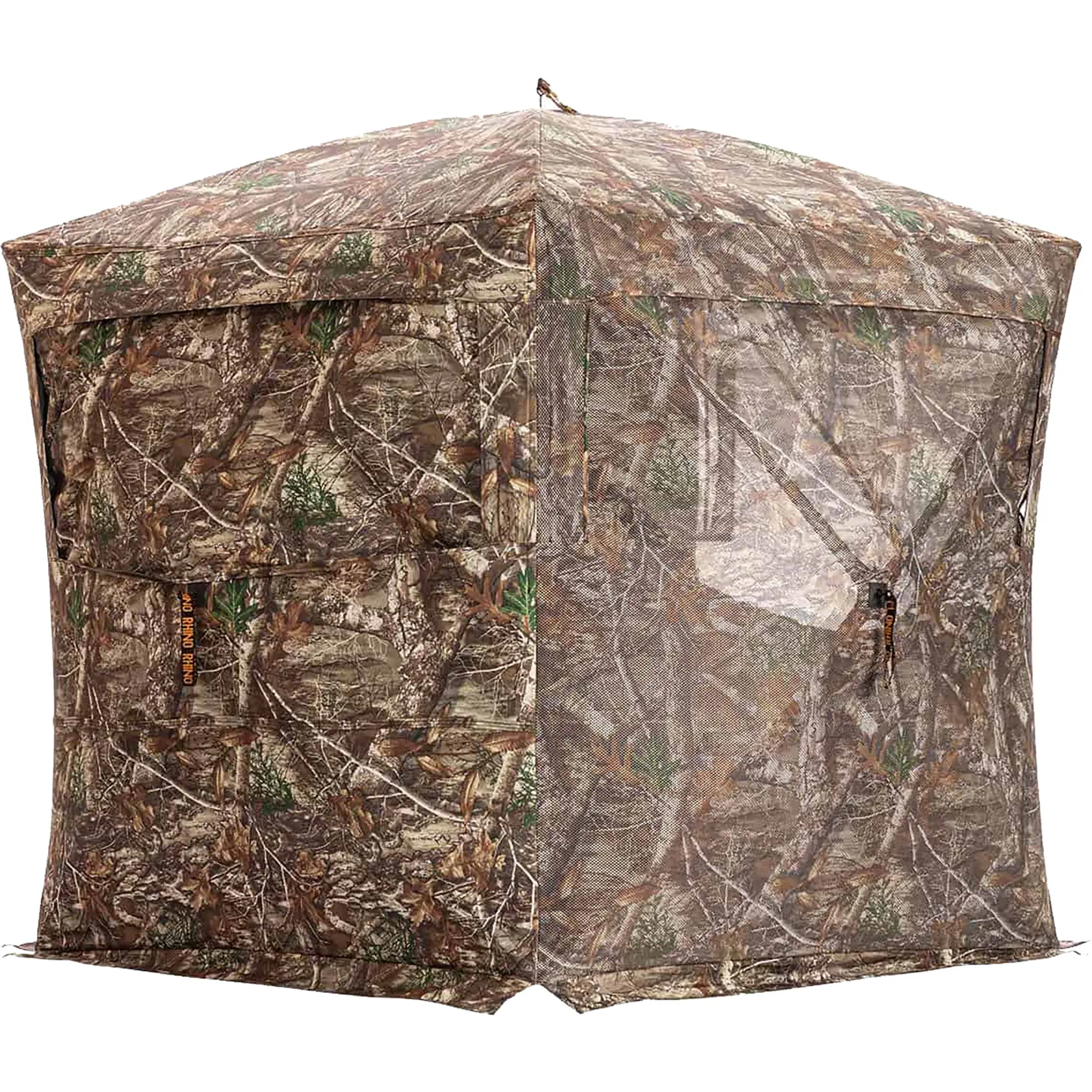 Rhino 180 Pro Hunting See-Through Blind, Featuring Full-Size Door