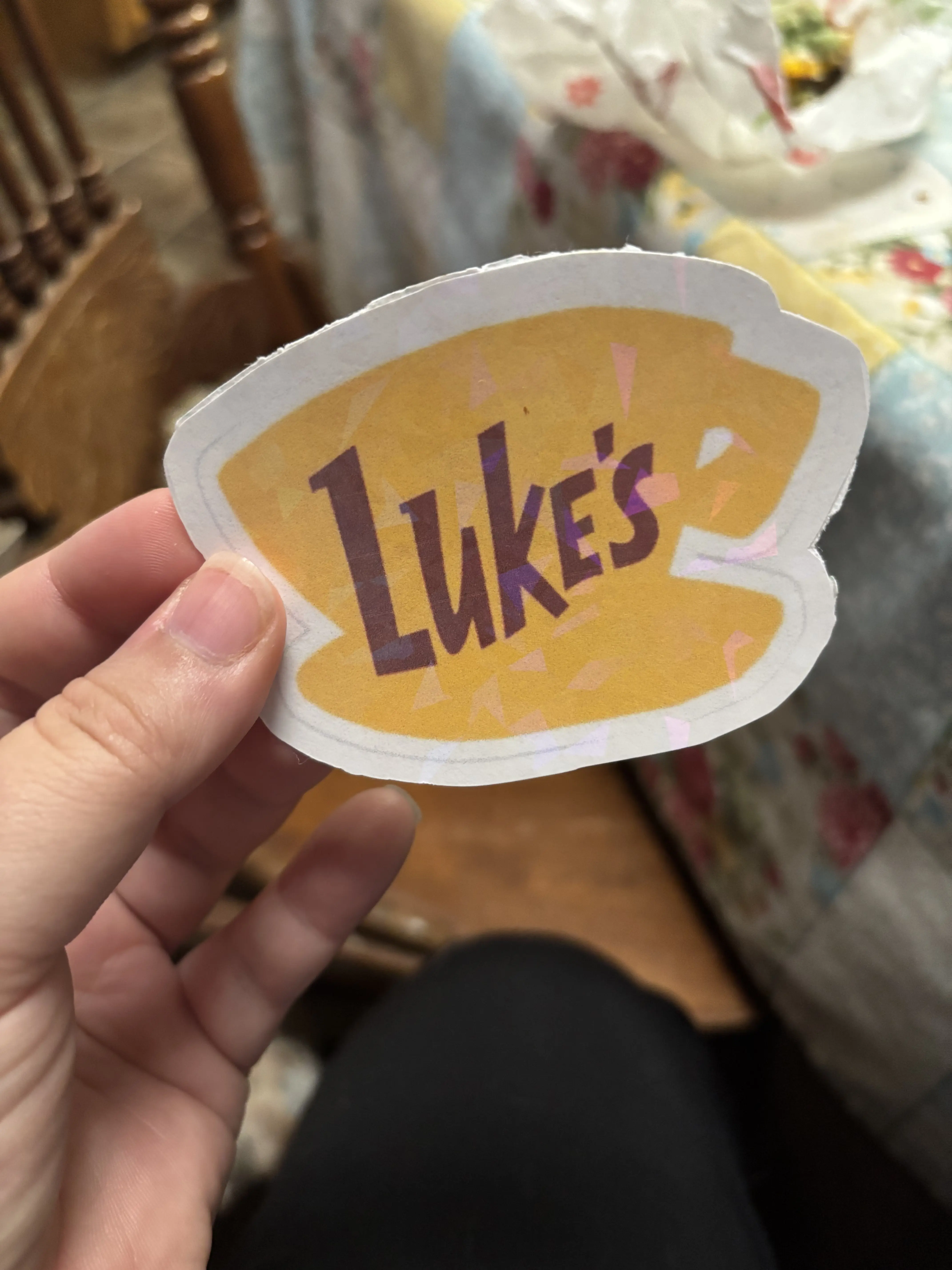 Luke’s Diner Big & Small Sticker