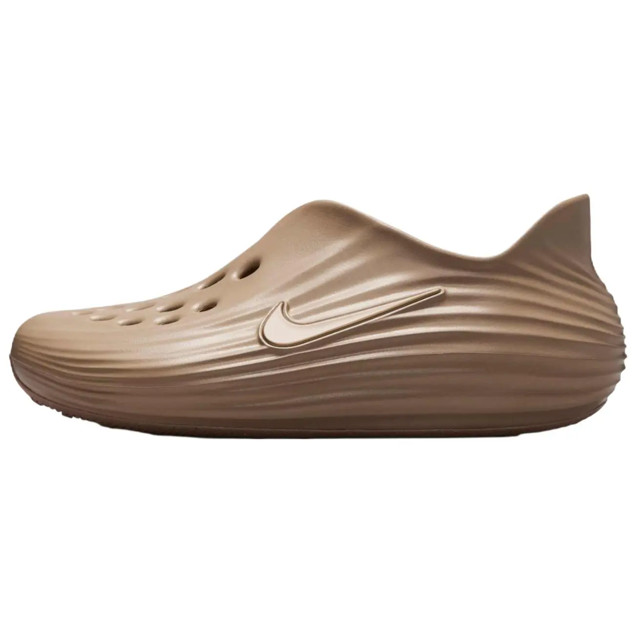 Nike ReactX Rejuven8 Khaki Minimalist Comfort Clogs Unisex HV5060-200