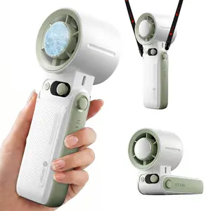 JAMAY Portable fan, Portable Handheld Turbo Fan, Handheld High Speed Fan, 199 Adjustable Levels, Up to 30 hours of use, Foldable Design, Ideal for Summer Travel & Outdoor Activities, Summervibes summerwins
