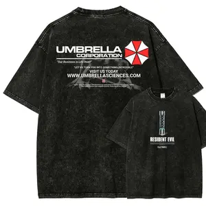Resident Evil Unisex Fit Washed T-Shirt26