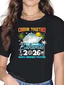 100% Cotton Bahamas Cruise 2026 Family Cruise Trip Squad Group T-Shirt Sweatshirt, Hoodie, Comfort Colors