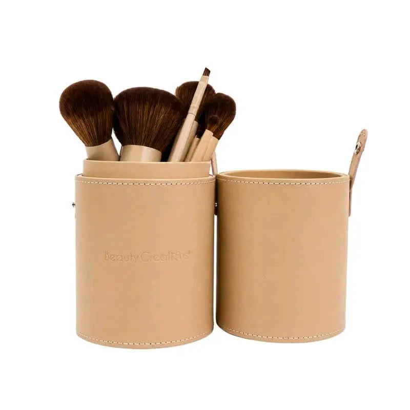 Beauty Creations 24-Piece Dream Girl Makeup Brushes Set - Soft, Travel-Friendly Cosmetic Brushes for Beginners & Pro, Soft Makeup Brushes, Travel Brush Set