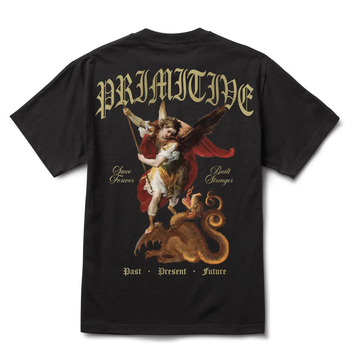 Primitive Skateboarding Men's Regular Fit T-shirt Defend