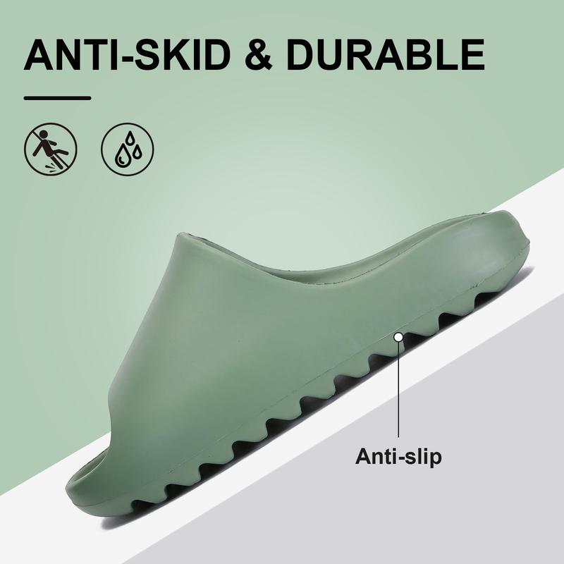 Lumubby Cloud Slippers for Women & Men Comfortable EVA Anti-Slip Pillow Slides Thick Sole Open Toe Sandals Quick-Drying Non-Slip Indoor Outdoor Use