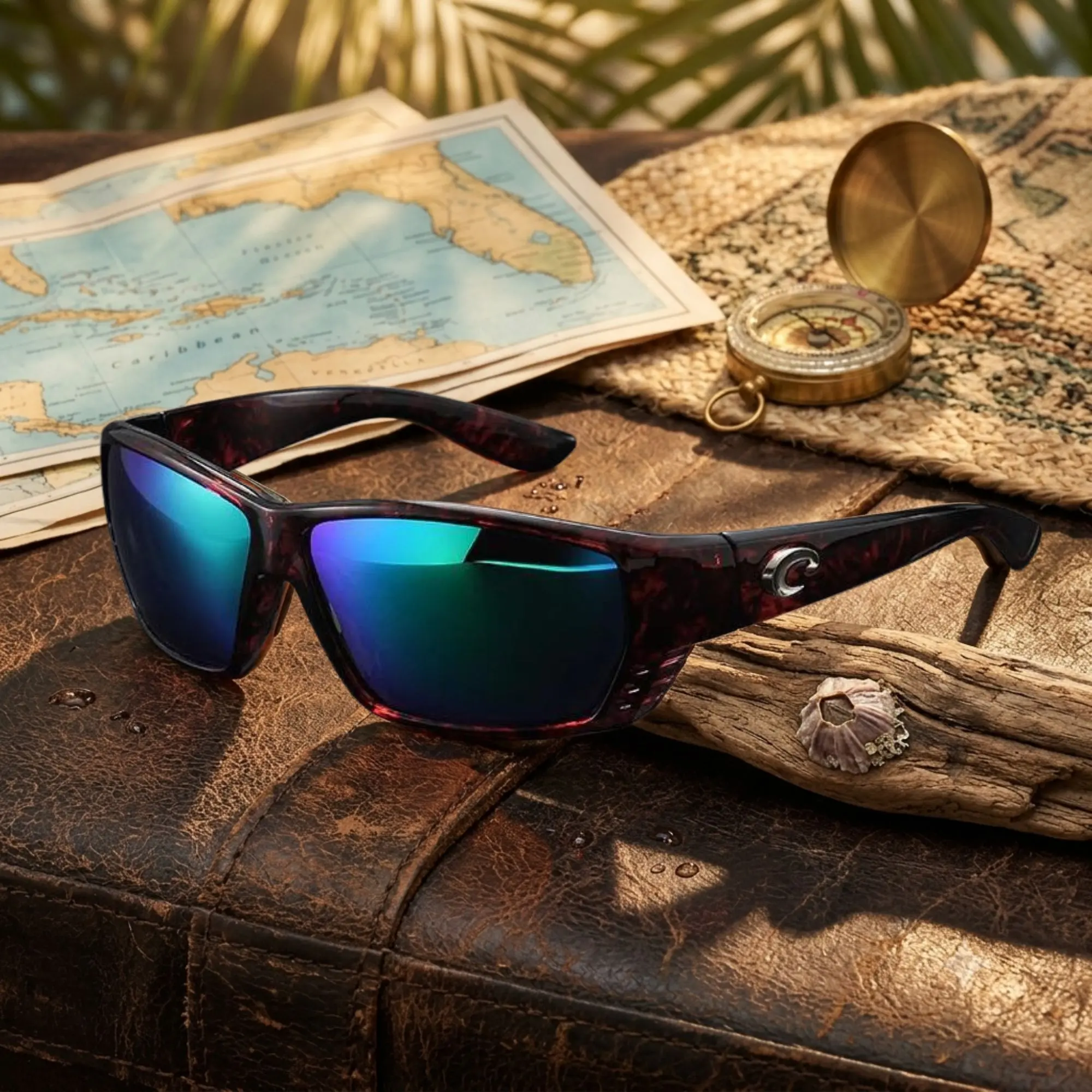 Men's Costaego Pro Polarized UV400 Protection Sunglasses - Fashion Eyewear for Beach, Fishing