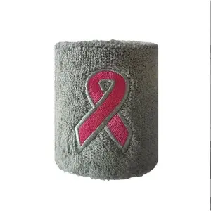 Unisex Youth Sports Wristband with Embroidered Ribbon - Summer Sweat-Absorbing Wrist Protector for Joint Protection, Sweat Wiping, Fitness