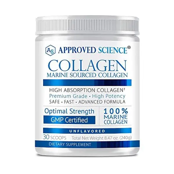 Glowing Skin, Stronger Nails & Healthier Hair With Approved Science Marine Collagen Powder Glowing Skin, Stronger Nails & Healthier Hair With Approved Science Marine Collagen Powder