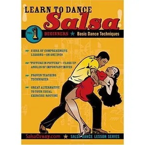 USED-Salsa Dance DVD Video SalsaCrazy Series, Volume 1 - Salsa Dancing Guide for Beginners - Step by Step Dance Club Lesson by SalsaCrazy.com (DVD)
