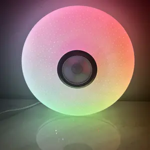 1PC RGB ceiling light, Smart LED ceiling lamp, 3000K-6500K adjustable color temperature, RGB embedded atmosphere light, smart App control, suitable for bedroom, living room, Valentine's Day, birthday, game room anniversary and party scenes