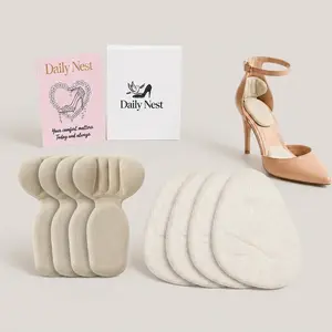 Daily Nest High Heel Inserts for Women – Ball of Foot Cushions & Anti-Slip Heel Grips