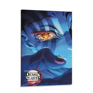Demon Slayer Infinity Castle (2025) - Akaza Key Art Wall Poster