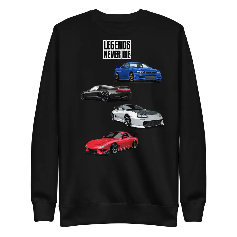 Legends Never Die Unisex Premium Sweatshirt