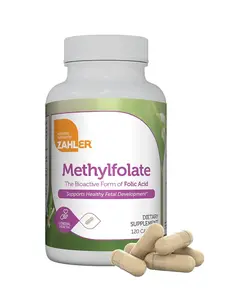 Zahler Methylfolate 1000 mcg DFE L-Methylfolate Supplement for Women - Kosher Non-GMO Methyl Folate for Healthy Fetal Development & Genetic Health - 120 Capsules - Ethically Sourced Vitamins