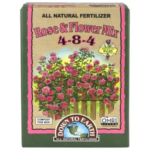 Down To Earth Organic Rose & Flower Fertilizer Mix 4-8-4