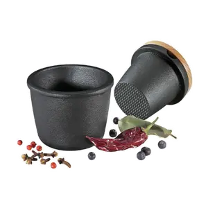 Cast Iron Mortar & Pestle Grinder by Zassenhaus