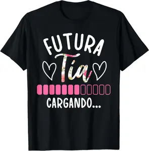 100% Cotton Futura Tía Cargando Promoted To Tía Future Tía T-Shirt