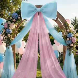 Giant Mesh Butterfly Wedding Decoration, Hanging Background for Weddings, Birthday Parties, Baby Showers, Single Ladies' Room Decor