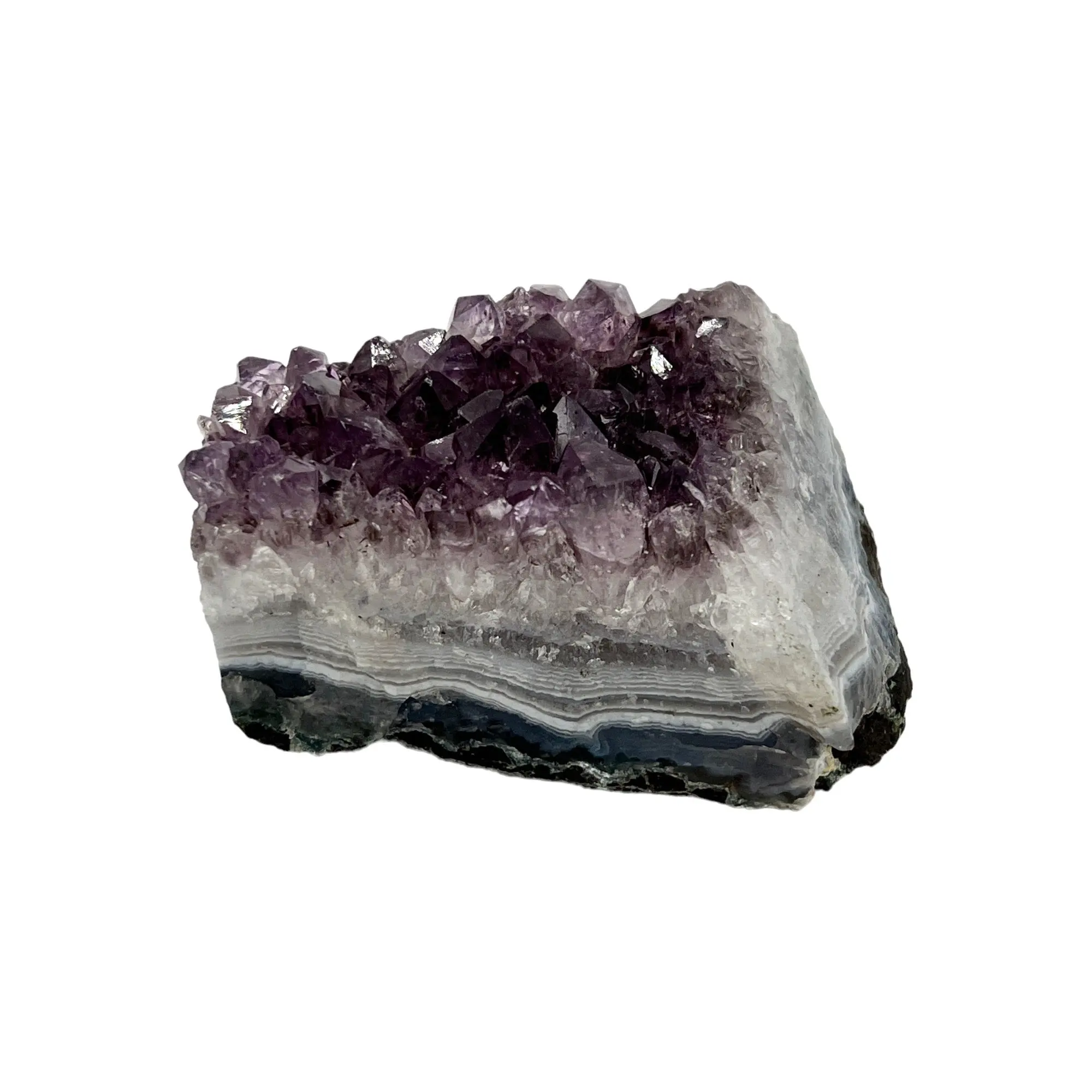 Amethyst Crystal Cluster (3-4") - February Birthstone