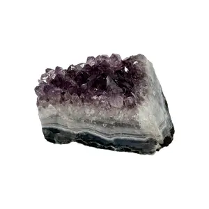 Amethyst Crystal Cluster (3-4") - February Birthstone