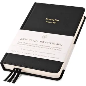 Beming Your Future Self Manifestation Journal - Guided Daily Planner & Gratitude Journal for Women & Men - 63-Day Practical and Motivational Daily Journal