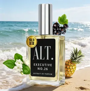 ALT. FRAGRANCES Executive No. 26 Extrait de Parfum – Inspired by Creed Aventus, Long-Lasting Woody Fruity Men’s Perfume with Bergamot, Pineapple & Oakmoss, 60ml