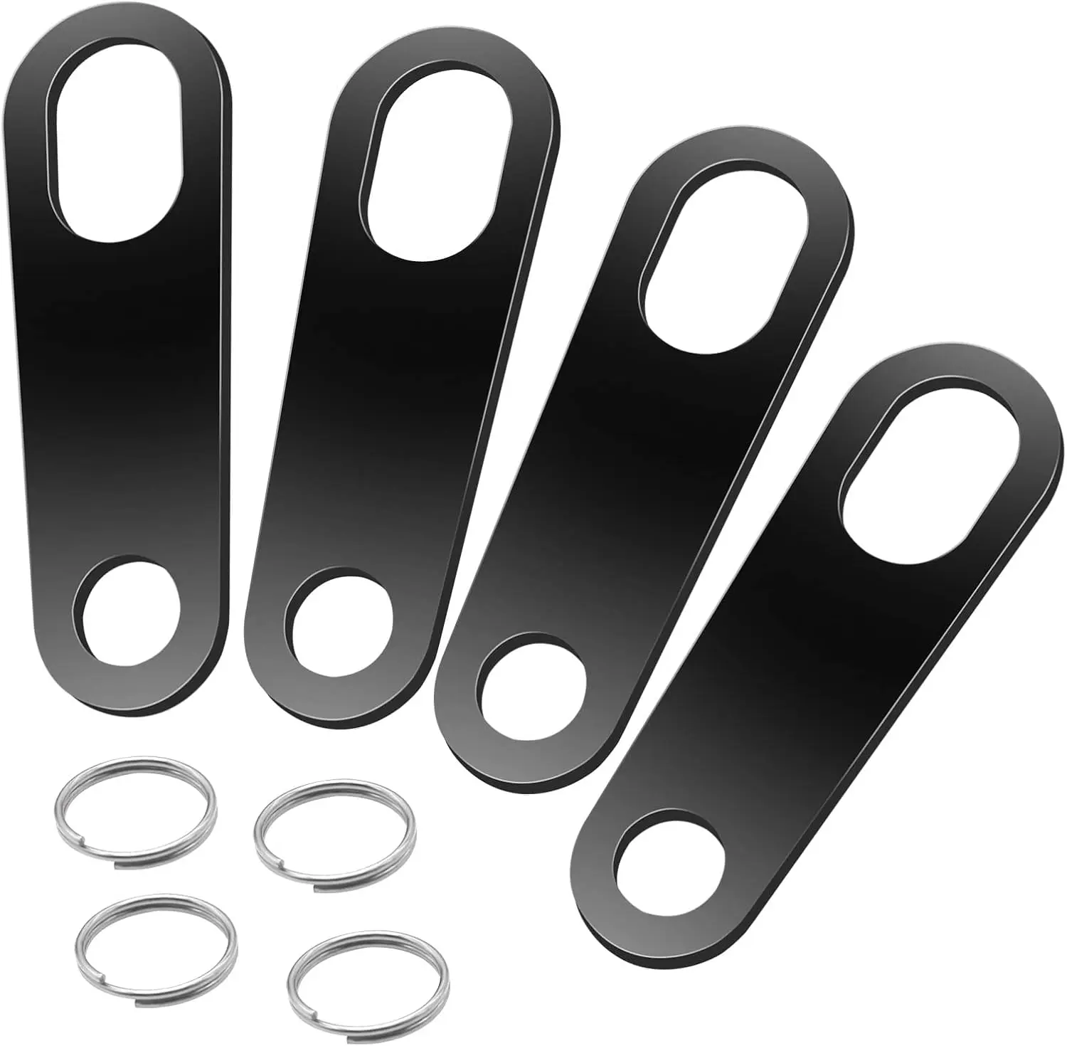 Guardian Luck Bell Hanger 4 PCS Bike Motorcycle Bell Hangers with 4 PCS Split RingsGift.