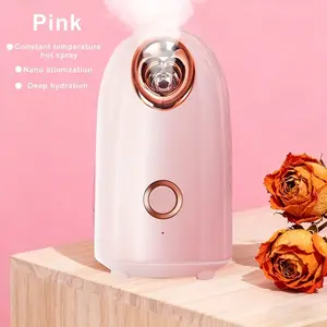 Large Facial Steamer with Nano Mist One Button Operation Fast Hydration Portable Face Steamer for Home Skincare 250ml Water Tank